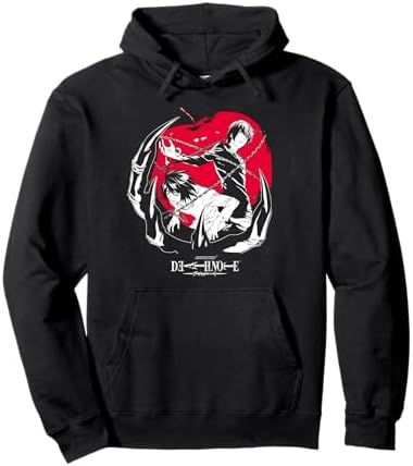 Amazon.com: Death Note Misa with Bright Pink Logo Anime Pullover